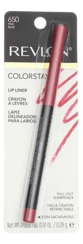 Delineador De Labios Revlon Colorstay Rosa 650 Pack 2 Long