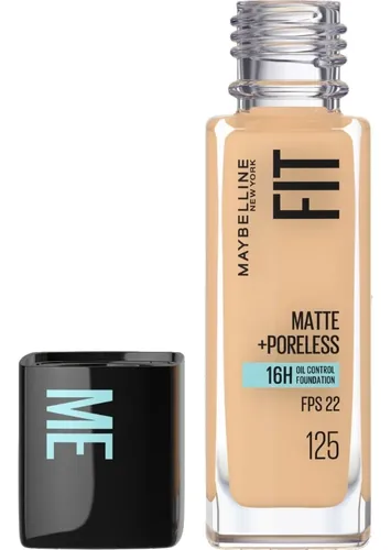 Base Líquida Maybelline Fit Me Matte 125 Nude Beige X 30 Ml
