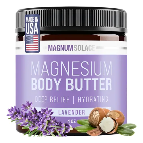 Manteca Corporal De Magnesio – Crema De Magnesio De Noche -.