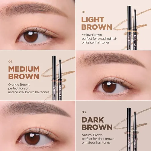 Lápiz Cejas Lilybyred Skinny Mes Brow 1,5 Mm 04 Gray Brown