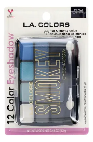 Paleta De Sombras La Colors 12 Colores Supernatural 0.42 Oz