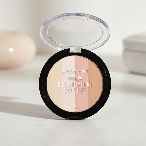 Wet n Wild Paleta de Illuminadores MegaGlo Color Catwalk Pink Illuminating Palette