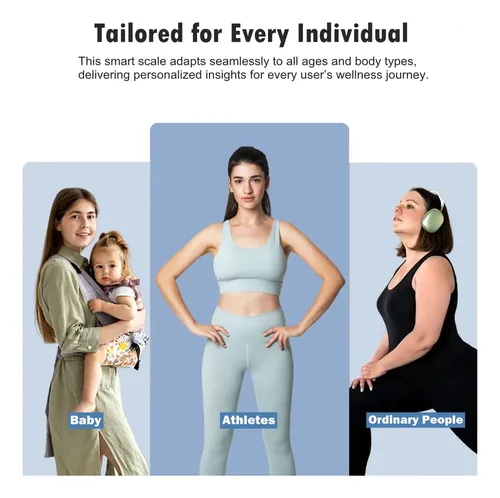 Báscula Corporal Inteligente Nutri Fit Con Bluetooth Para La