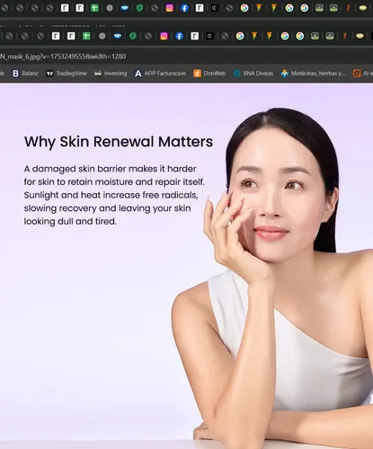 Mascarilla Facial Biodance Rejuvenecedora Caviar Individual