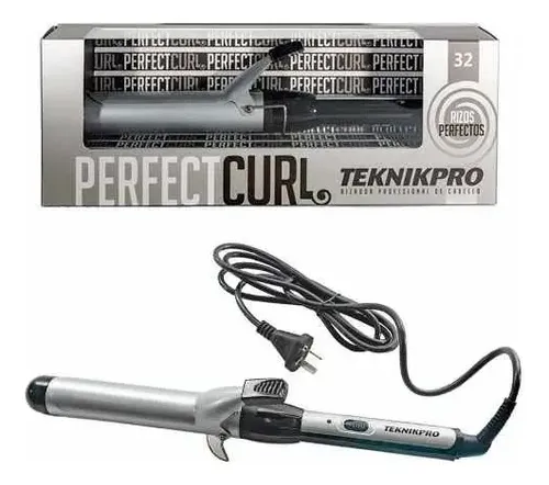 Teknikpro Perfect Curl Buclera Profesional Pelo Ondas 32mm