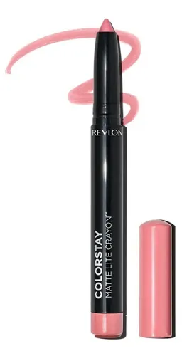 Labial Revlon Colorstay Matte Lite Crayon Acabado Mate Color Tread Lightly