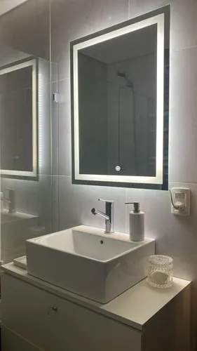Espejo Baño Vertical 60×80 Luz Led Calidad Premium Touch