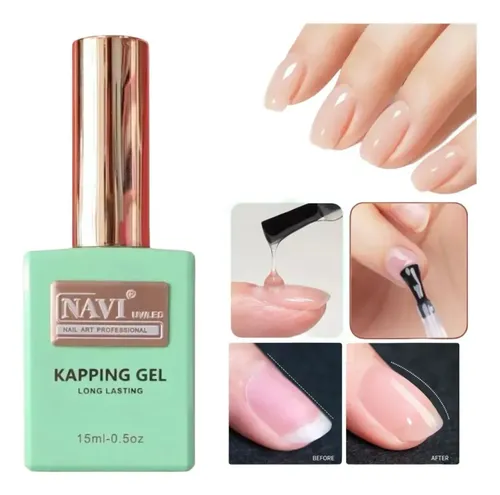Kapping Navi 15 Ml Gel Uv Led Soft Gel Transparente Esmalte