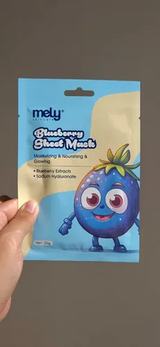 5 Mascarillas Faciales Mely