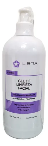 Libra Gel Sebo Control+ Loc Salicilica+ Antibacterial Grande
