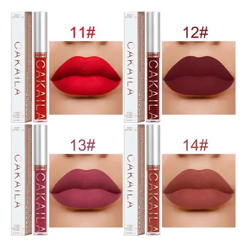Labial Líquido Mate Cakaila Hidratante 2,5 Ml