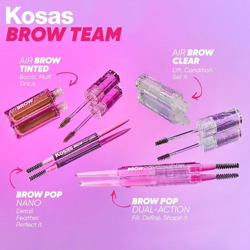 Lápiz Ceja Kosas Brow Pop Marrón Medio
