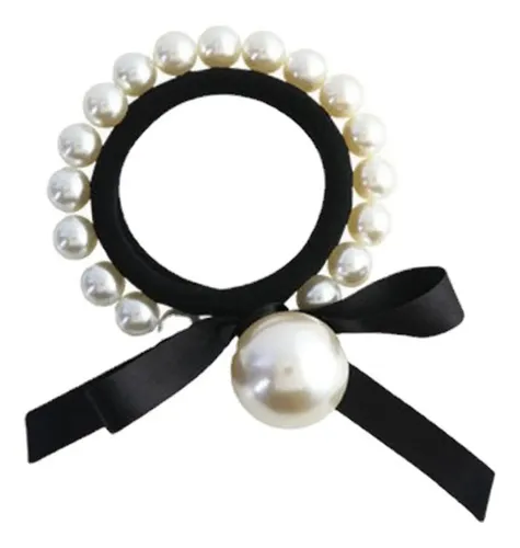 Cintas Elásticas Para El Pelo Con Perlas De Moda, Accesorios