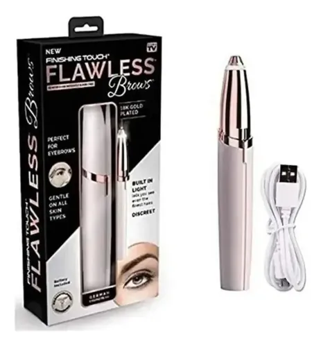 Depilador Eléctrico De Cejas Y Vellos Facial Recargable Usb