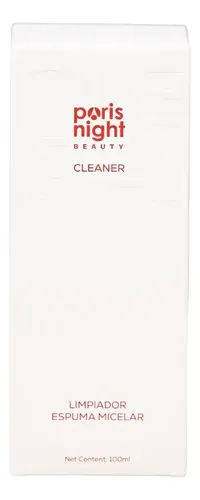 Limpiador Espuma Micelar Paris Night Desmaquillante