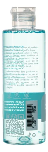 Agua Micelar Rust Cosméticos Facial Limpieza Suave 200 Ml