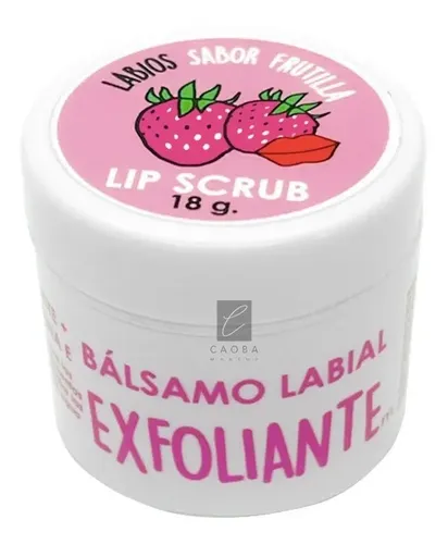 Scrub Hidratante De Labios Frutilla Tyl Lip Scrub 18g
