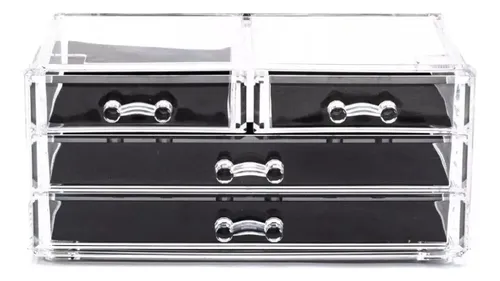 Organizador De Maquillaje Jessamy 4 Cajones Acrilico