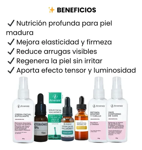 Rutina Facial +50 Años Regeneración, Firmeza Y Revitalizacio