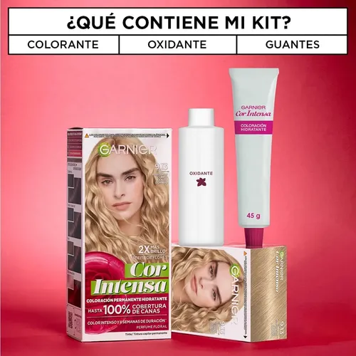 Kit Tintura Permanente Cor Intensa 9.13 Garnier