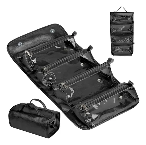 Neceser De Viaje For Mujer, 4 En 1, Impermeable, Plegable, [