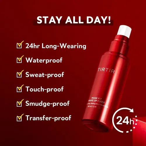 Tirtir Spray Fijador De Maquillaje 80 Ml Larga Duración