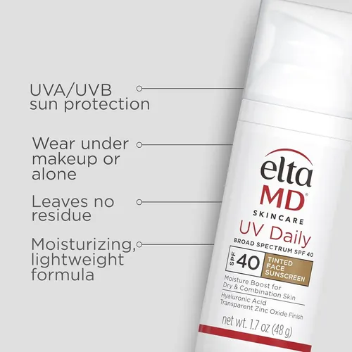 Protector Solar Facial Spf 40 Eltamd Uv Daily 1.7 Oz X 2