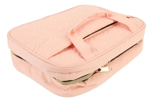 Bolsa De Maquillaje Qaz Orange Y Bolsa De Artículos De Uso D