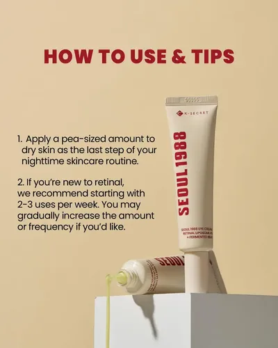 Ksecret Eye Cream : Retinal Liposome 4% +fermented Bean 30ml