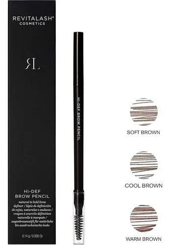 Lápiz De Cejas Hi-def Brow Pencil Revitalash Cool Brown