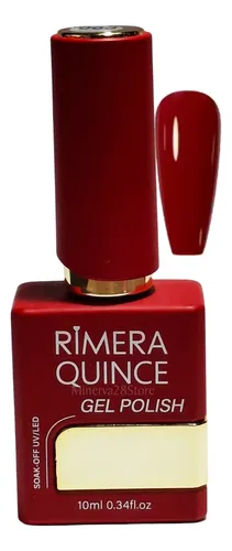 Esmalte Semipermanente De 10ml Marca Rimera Quince Apr.anmat