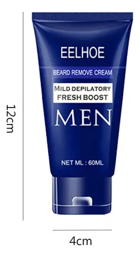 Crema Depilatoria Permanente Para Barba Y Bigote