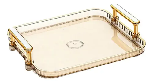 Bandeja De Lujo – Cosméticos – Maquillaje – Joyas – 31x9cm Color Marrón