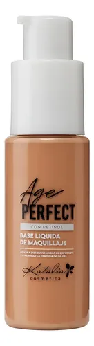 Base De Maquillaje Fluida Con Retinol Age Perfect – Katalia Tono Natural