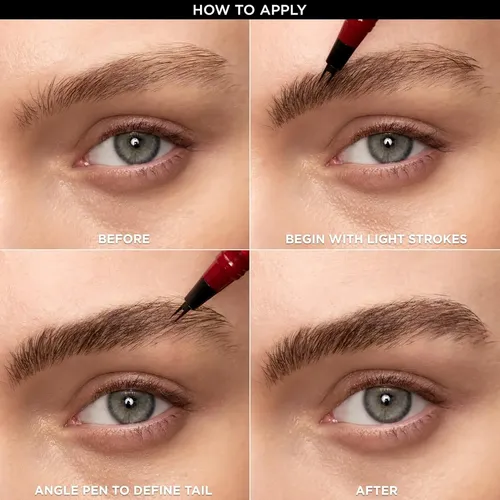 Lápiz De Cejas L’oreal Paris Faux Brow Castaño 1.18 Ml
