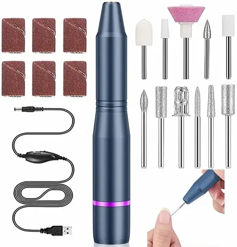 Lima De Uñas Eléctrica 11 En 1 Taladro De Uñas Profesional