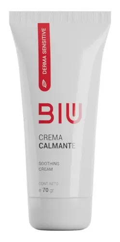 Biu Crema Calmante Derma Sensitive 70g Piel Reactiva Tipo de piel Sensible