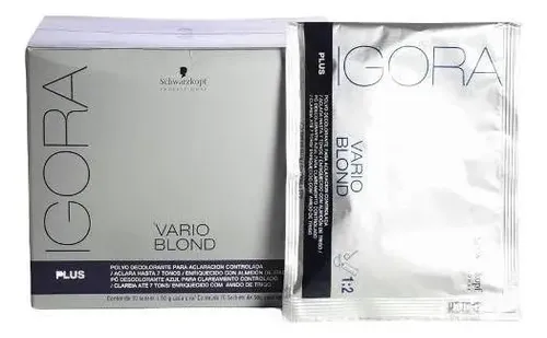Decolorante Schwarzkopf Professional Igora Vario Blond Plus tono aclara hasta 7 tonos para cabello x 50g