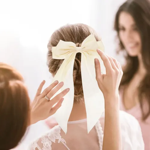 2 Broches Para El Pelo Con Lazo Y Nudo Para Niños