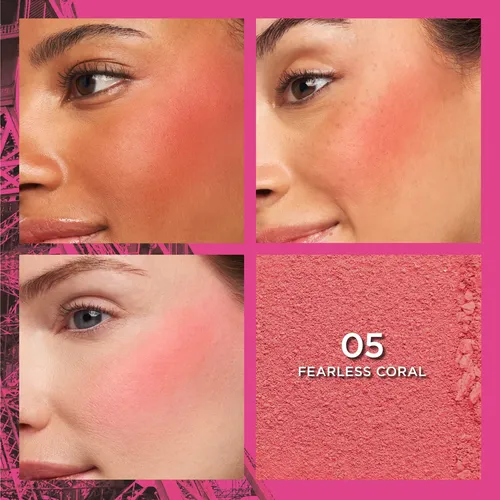 Rubor Infalible Fearless Coral De L Oreal Paris, 0.31 Onzas