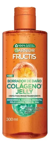 Colageno Jelly Garnier Fructis Crema Para Peinar Transparente