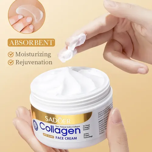 Set De Colágeno Para El Cuidado De La Piel, Crema Facial Bla