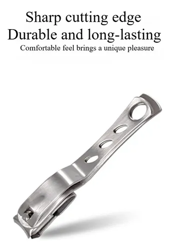 Cortauñas De Acero Inoxidable, Giratorio 360° Y Portátil Stainless Steel Nail Clipper