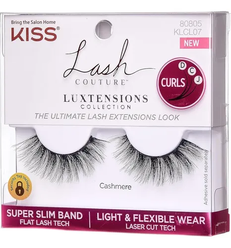 Pestañas Postizas Kiss Luxtensions Cashmere 14mm