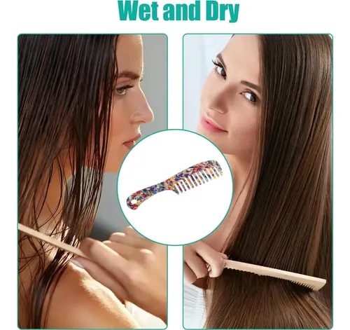 Peine Dientes Anchos Vocoste Antiestático Para Cabello