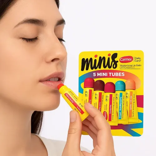 Pack X5 Mini Bálsamo Carmex Protector Solar Lip Amazon