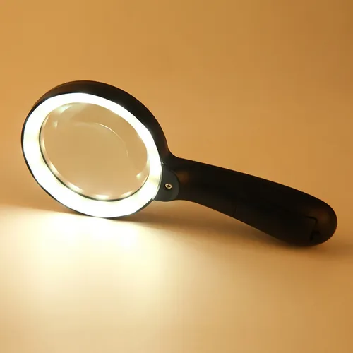 Vidrio Portátil Con 12 Luces De Alta Definición Con Luces Fo