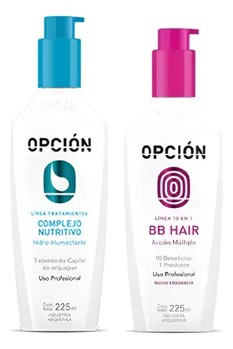 Opcion Complejo Nutritivo + Bb Hair 10 En 1