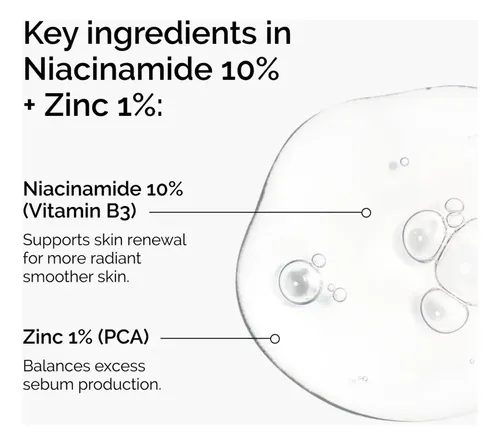 The Ordinary Sérum Niacinamida Ácido Hialurónico 2x30ml Rostro