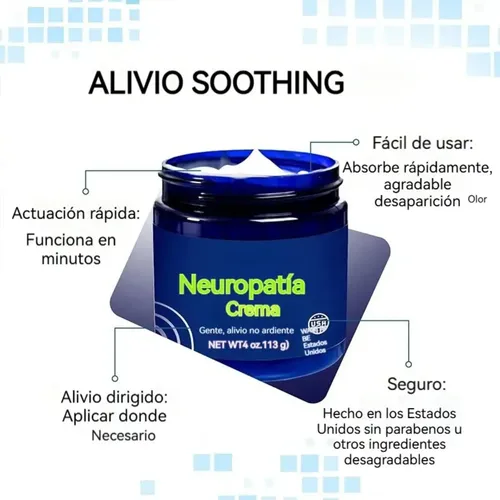 Crema Para Aliviar La Neuropatía Basic Extra.dermografo, 2 U